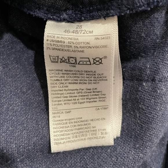 Gap Blue Velvet/Velour Pants - Picture 8 of 10